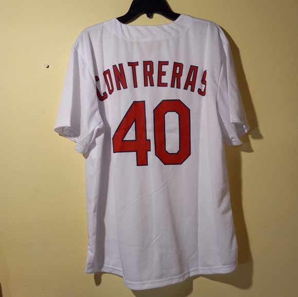 New, In Package, Men's STL Cards Wilson Contreras Jersey. - Picture 3 of 4